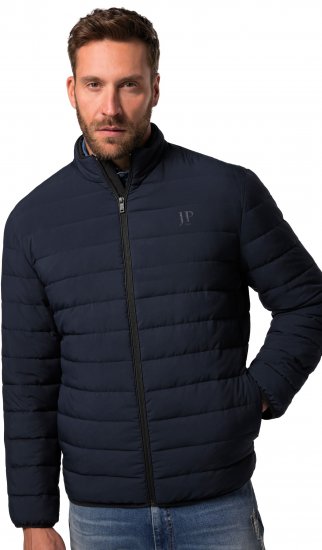 JP1880 Jacket Quilted Stand-up Collar Navy - Geci - Geci Bărbați Mărimi Mari