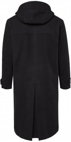 JP1880 Water-repellent Functional Coat with Wool Look Black - Geci - Geci Bărbați Mărimi Mari