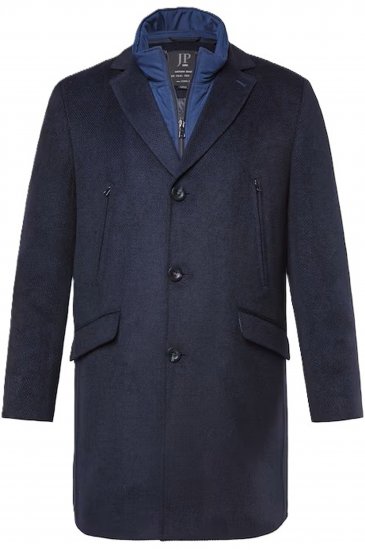 JP1880 Coat Flexnamic With Removable Insert Navy - Geci - Geci Bărbați Mărimi Mari
