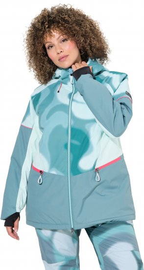 Ulla Popken HYPRAR Performance Jacket Ice Green - Geci - 