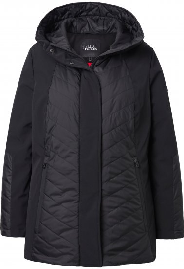 Ulla Popken HYPRAR Functional Softshell Jacket Black - Geci - 