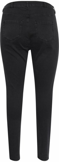 Kaffe Curve Laurina Blugi Denim negru spălat - Blugi & Pantaloni pentru Femei Mărimi Mari – Plus Size - 