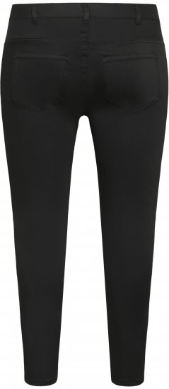 Kaffe Curve Dina Blugi slim de lungime cropped Negru - Blugi & Pantaloni pentru Femei Mărimi Mari – Plus Size - 