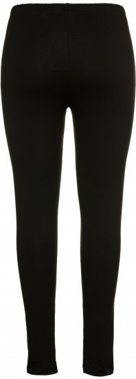Ulla Popken Viscose Spandex Leggings Black - Blugi & Pantaloni pentru Femei Mărimi Mari – Plus Size - 