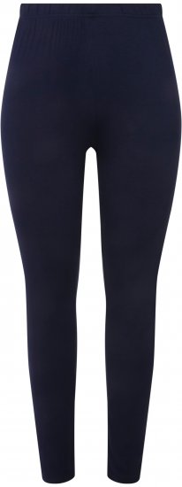 Ulla Popken Viscose Spandex Leggings Night Blue - Blugi & Pantaloni pentru Femei Mărimi Mari – Plus Size - 