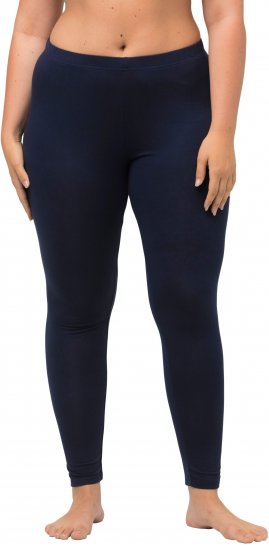 Ulla Popken Viscose Spandex Leggings Night Blue - Blugi & Pantaloni pentru Femei Mărimi Mari – Plus Size - 