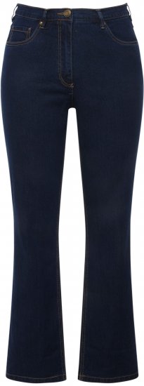 Ulla Popken Regular Fit Mandy Stretch Jeans Blue Denim - Blugi & Pantaloni pentru Femei Mărimi Mari – Plus Size - 