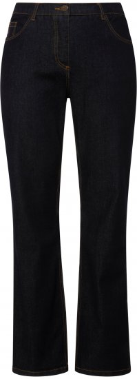 Ulla Popken Straight Leg Mandy Fit Stretch Jeans Dark Blue Denim - Blugi & Pantaloni pentru Femei Mărimi Mari – Plus Size - 