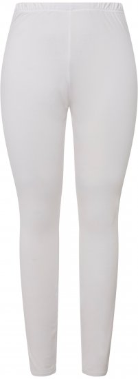 Ulla Popken Quick Dry Moisture Wicking Stretch Ski Leggings Snow White - Blugi & Pantaloni pentru Femei Mărimi Mari – Plus Size - 
