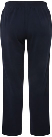 Ulla Popken Side Stripe Adjustable Drawstring Waist Joggers Navy - Blugi & Pantaloni pentru Femei Mărimi Mari – Plus Size - 