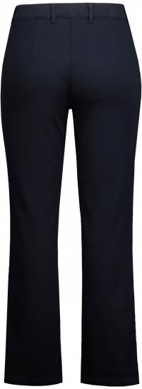 Ulla Popken Basic Mony Tapered Leg Stretch Pants Navy - Blugi & Pantaloni pentru Femei Mărimi Mari – Plus Size - 