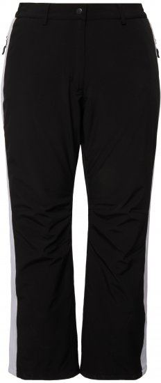 Ulla Popken Thermal Triple-Function Pants Black - Blugi & Pantaloni pentru Femei Mărimi Mari – Plus Size - 