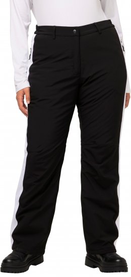 Ulla Popken Thermal Triple-Function Pants Black - Blugi & Pantaloni pentru Femei Mărimi Mari – Plus Size - 