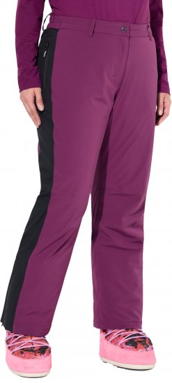Ulla Popken Thermal Triple-Function Pants Pink Berry - Blugi & Pantaloni pentru Femei Mărimi Mari – Plus Size - 