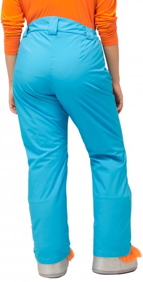 Ulla Popken Thermal Triple-Function Pants Bright Turquoise - Blugi & Pantaloni pentru Femei Mărimi Mari – Plus Size - 