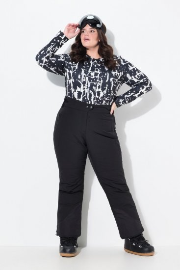 Ulla Popken HYPRAR Triple Function Ski Pants Black - Haine de schi - 