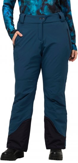 Ulla Popken HYPRAR Triple Function Ski Pants Teal - Blugi & Pantaloni pentru Femei Mărimi Mari – Plus Size - 
