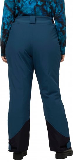 Ulla Popken HYPRAR Triple Function Ski Pants Teal - Blugi & Pantaloni pentru Femei Mărimi Mari – Plus Size - 