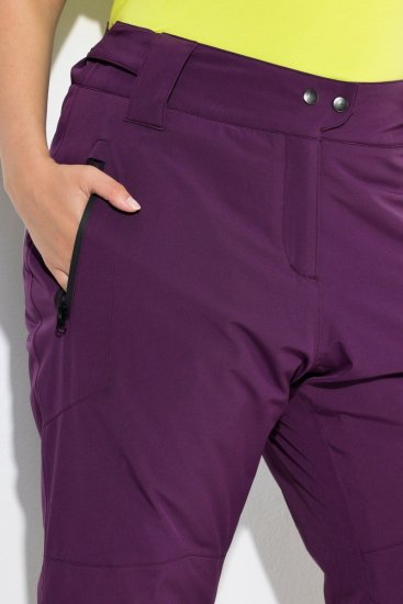 Ulla Popken HYPRAR Triple Function Ski Pants Grape Red - Haine de schi - 
