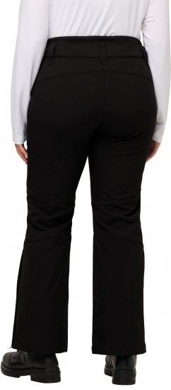 Ulla Popken Water Repellent Softshell Pants Black - Blugi & Pantaloni pentru Femei Mărimi Mari – Plus Size - 