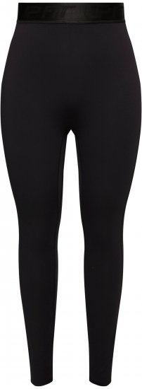 Ulla Popken Lightfit Quick Drying Leggings Black - Blugi & Pantaloni pentru Femei Mărimi Mari – Plus Size - 