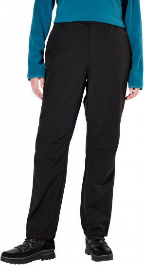Ulla Popken Softshell Triple Function Fleece Lined Pants Black - Blugi & Pantaloni pentru Femei Mărimi Mari – Plus Size - 