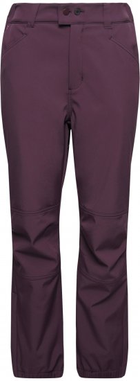 Ulla Popken Softshell Triple Function Fleece Lined Pants Dark Blackberry - Blugi & Pantaloni pentru Femei Mărimi Mari – Plus Size - 