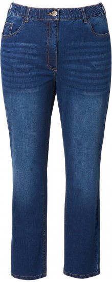 Ulla Popken Stretch Fit Jeans Blue Denim - Blugi & Pantaloni pentru Femei Mărimi Mari – Plus Size - 