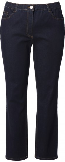 Ulla Popken Stretch Fit Jeans Dark Blue Denim - Blugi & Pantaloni pentru Femei Mărimi Mari – Plus Size - 