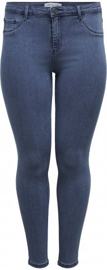 Only Carmakoma Thunder Life Skinny Fit Jeans Blue - Skinny - 
