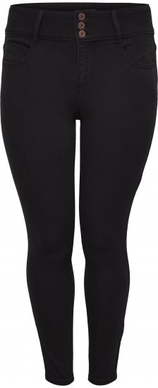 Only Carmakoma Anna Life Skinny Jeans Black - Blugi - 