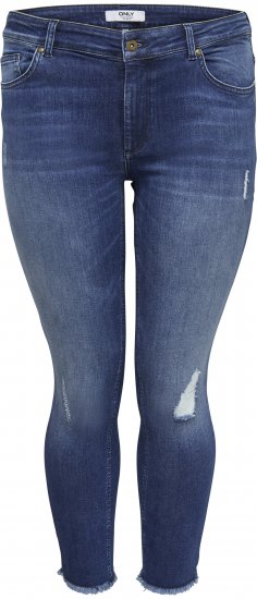 Only Carmakoma Willy Skinny Fit Jeans Blue - Blugi - 