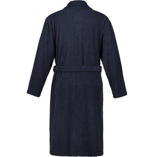 JP1880 Bathrobe Extra Soft Terry Cloth Dark Navy - Lenjerie intimă & costum baie - Lenjerie Intimă Bărbați Mărimi Mari