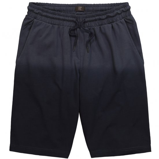 JP1880 Bermuda Sweatshorts DipDye Navy Blue - Pantaloni trening - Pantaloni Trening Bărbați Mărimi Mari
