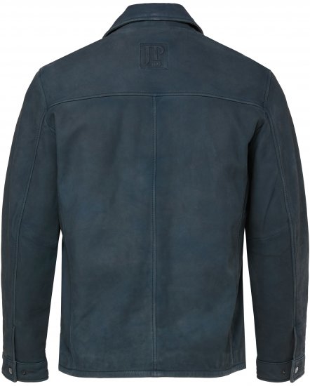 JP1880 Fine Lamb Leather Jacket Deep Sea Blue - Geci - Geci Bărbați Mărimi Mari
