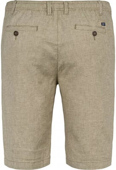 North Latitude 41106 Linen Shorts Beige - Pantaloni scurți - Pantaloni Scurți Mărimi mari Bărbați 