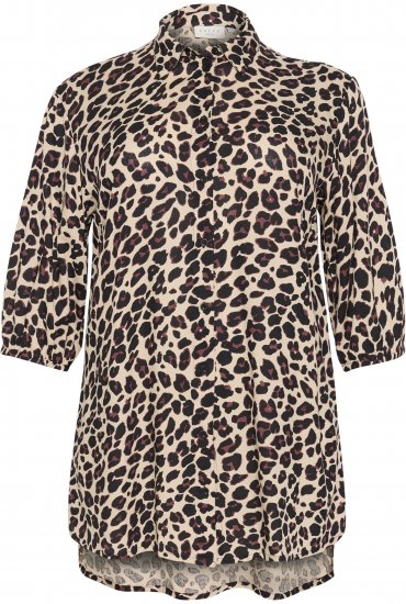 Kaffe Curve Sonna Cămașă Print Leopard - Bluze & tunici - 