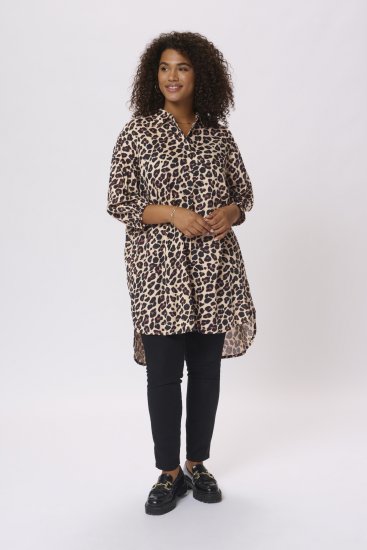 Kaffe Curve Sonna Cămașă Print Leopard - Bluze & tunici - 