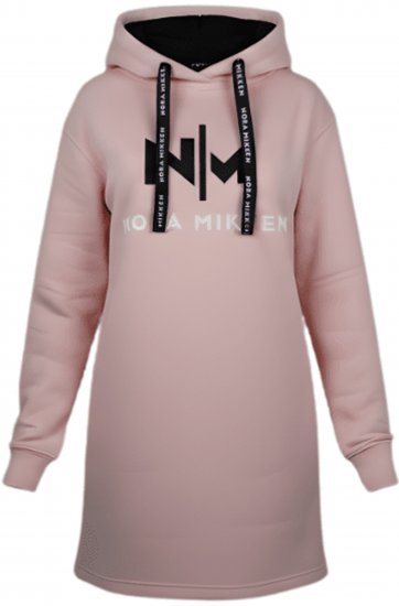 Nora Mikken KADRI Long Hoodie PINK - Pulovere & hanorace - 
