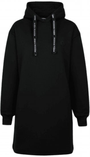 Nora Mikken KRISTINA Long Hoodie Black - Pulovere & hanorace - 