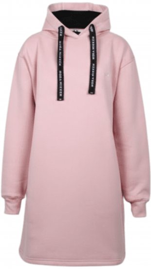 Nora Mikken KRISTINA Long Hoodie Pink - Pulovere & hanorace - 