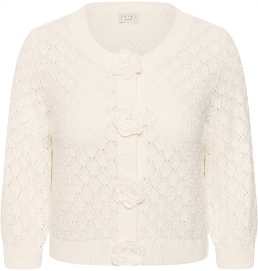 Kaffe Curve Kathrina Pullover White - Pulovere tricotate - 