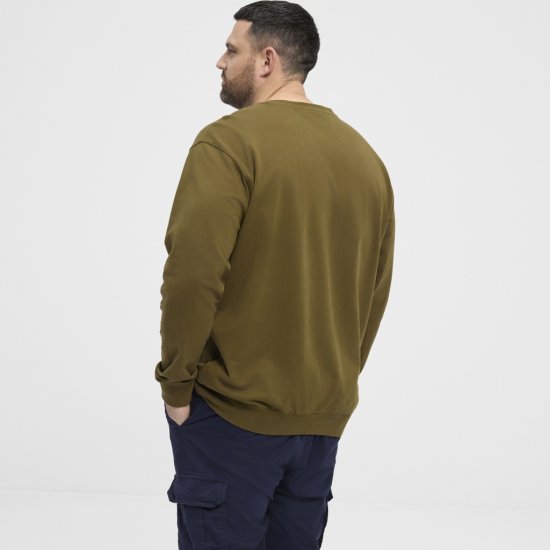 North Latitude Sweatshirt Army Green TALL - ÎMBRĂCĂMINTE BĂRBAȚI MT-6XLT - Tall dimensiuni bărbați