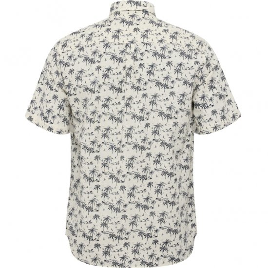 North Latitude Shirt Short Sleeve Off White - Cămăși - Cămăși Bărbați Mărimi Mari