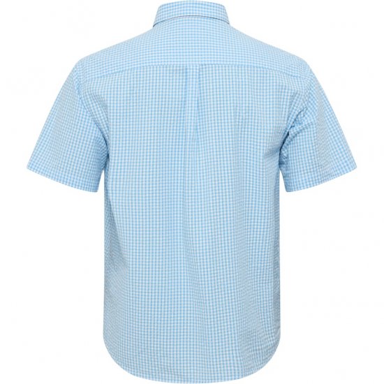 North Latitude Shirt Short Sleeve Turquoise - Cămăși - Cămăși Bărbați Mărimi Mari