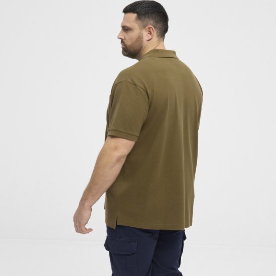 North Latitude Polo Pique Short Sleeve Green - Tricouri polo - Tricouri Polo Bărbați Mărimi Mari