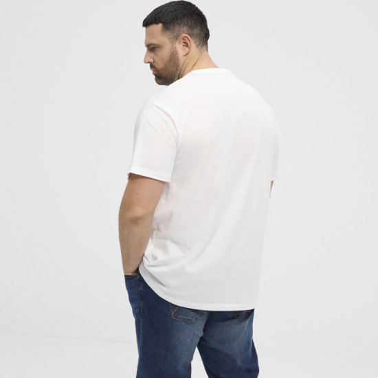 North Latitude T-Shirt Coca-Cola White - Tricouri - Tricouri Bărbați Mărimi Mari