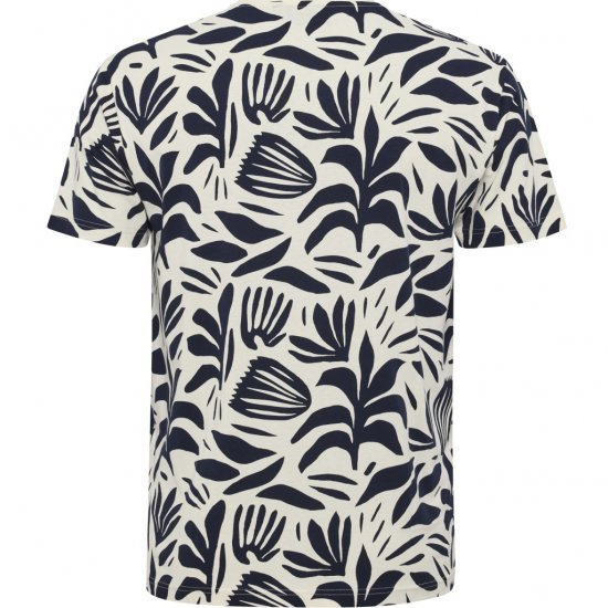 North Latitude T-shirt Allover Printed Navy - Tricouri - Tricouri Bărbați Mărimi Mari