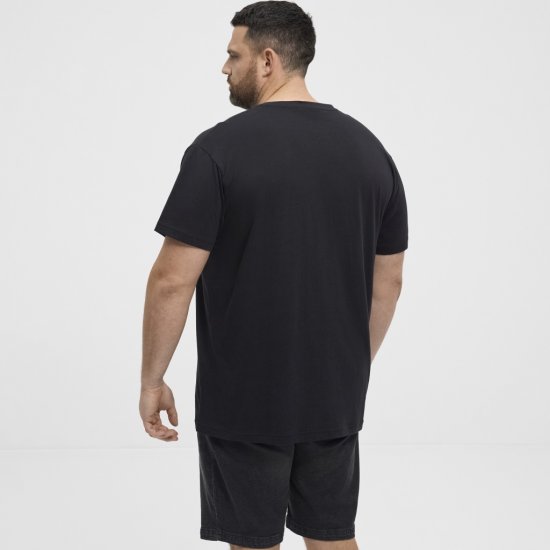 North Latitude T-Shirt Lollipop Black - Tricouri - Tricouri Bărbați Mărimi Mari