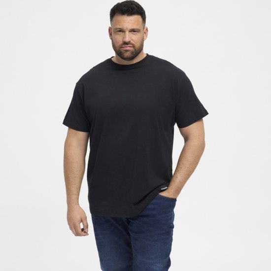 North Latitude T-Shirt 2-Pack Black - Tricouri - Tricouri Bărbați Mărimi Mari